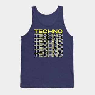 Techno Music Tank Top